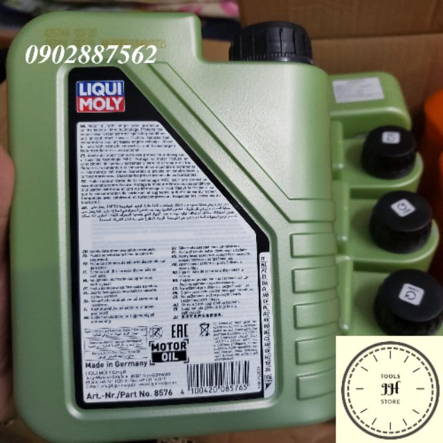 NHỚT LIQUI MOLY MOLYGEN 5W-40 1 LÍT ( XE TAY GA )