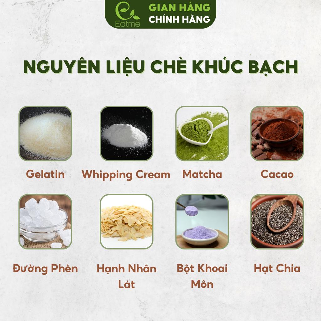 Set Chè Khúc Bạch EatMe - Set Nguyên Liệu Nấu Chè Khúc Bạch 15 20 Chén
