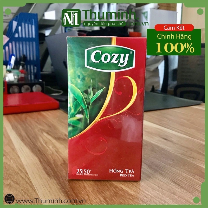 Trà Cozy Túi Lọc Có Đủ Hương Hộp 50g (25 gói)