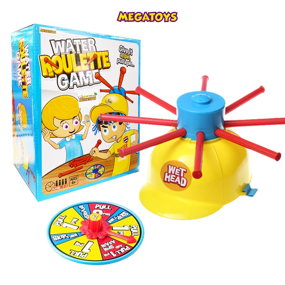 Đồ chơi đội nhóm vui nhộn- Mũ rút que đổ nước Wet Head Game Running Man 1227-03