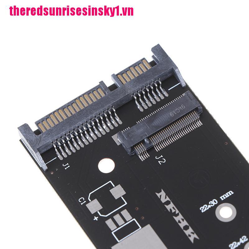 (3C) Giắc Chuyển Đổi Ngff Ssd Sang 2.5 Inch Sata Adapter M.2 Ngff Ssd Sang Sata3