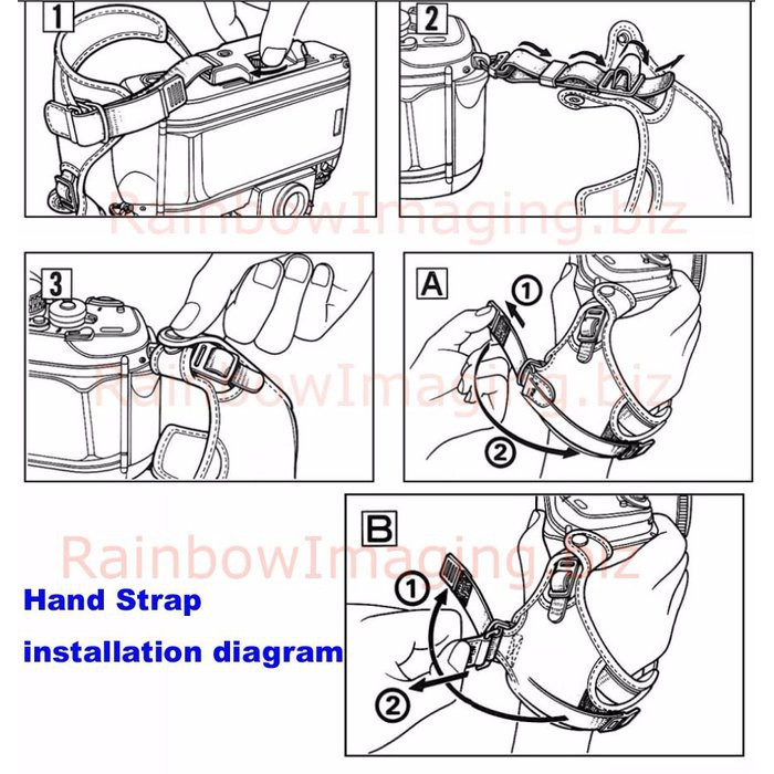 Dây đeo cổ tay cho máy ảnh Canon Handstrap