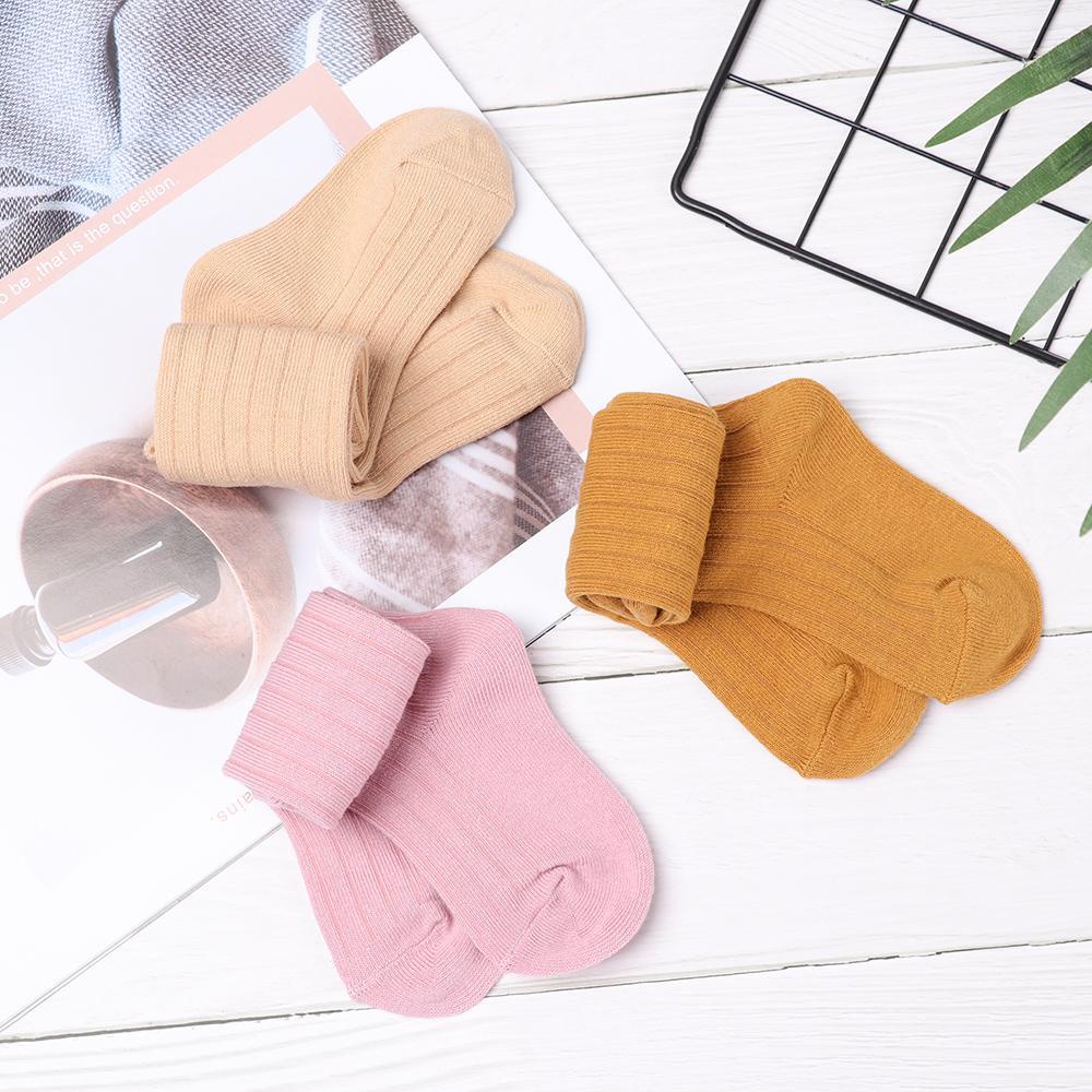 SUSANS Tất Cotton DàI MàU KẹO Cho Bé