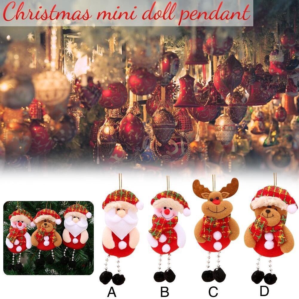 [ Ngộ nghĩng dễ thương ] Búp bê treo trang trí cây thông Noel [Happy New Year] [ Merry christmas - Giáng Sinh ]