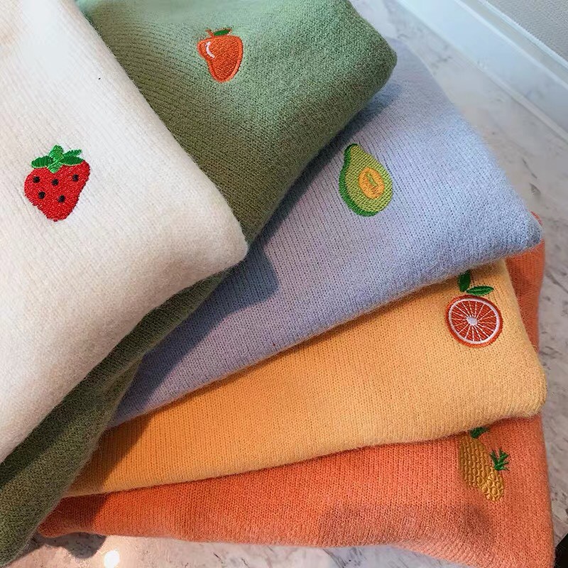 Áo dệt kim áo len nữ form rộng phong cách Hàn Quốc thời trang 2021 chuẩn hàng Quảng Châu loại 1 | BigBuy360 - bigbuy360.vn