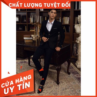 Bộ Vest Nam Đen ️⛳𝗙𝗥𝗘𝗘𝗦𝗛𝗜𝗣️⛳ Vest Nam Hàn Quốc Công Sở Sale Sốc