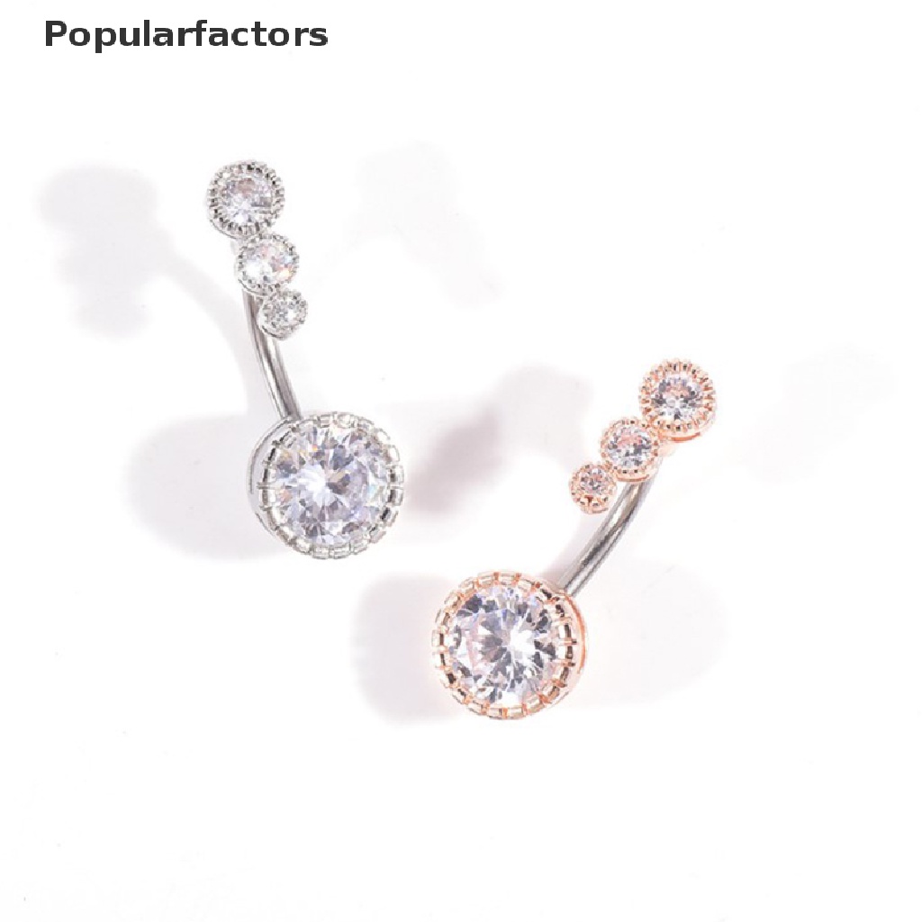 1 Khuyên Rốn Đính Đá Pha Lê Thời Trang