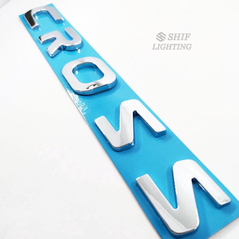 1 Miếng Dán Chữ Thập Bằng ABS Thay Thế Cho Xe Hơi Mitsubishi Cross