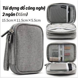 Túi đựng đồ công nghệ 2 ngăn