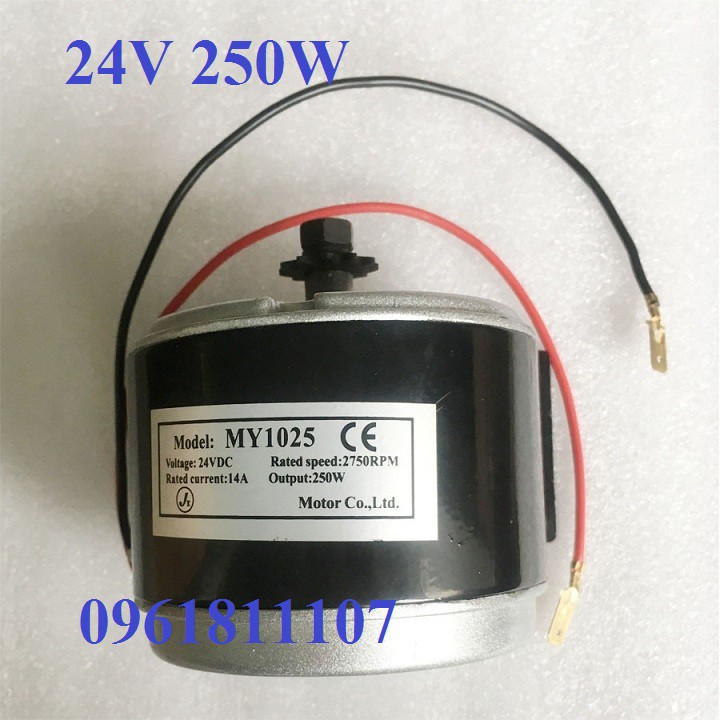 Motor 24V 250W cho xe đạp điện