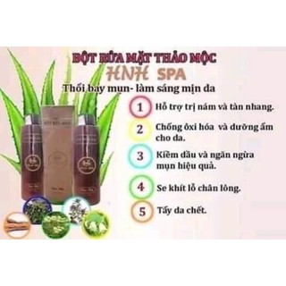 Bột rửa mặt thảo mộc spa (Hàng chính hãng)