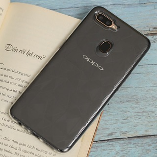Ốp lưng silicon Oppo A12 mới, trong suốt, ôm sát máy