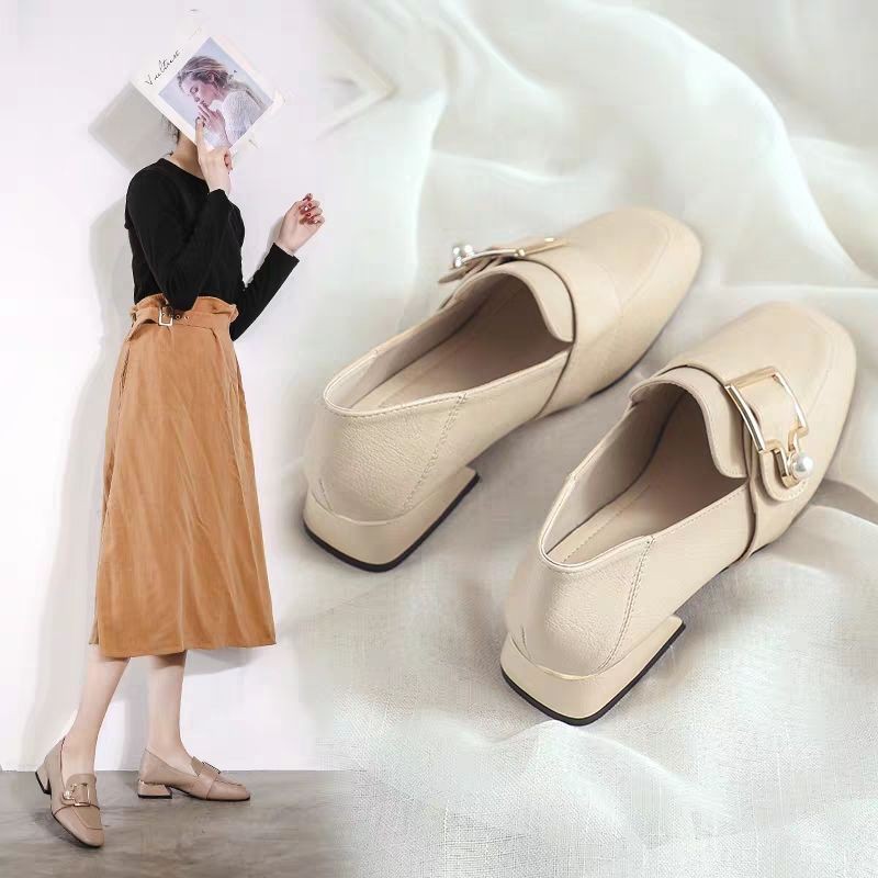 Giày tây nữ Hàn Quốc da mềm - GIÀY Oxford Hàng chuẩn Qc