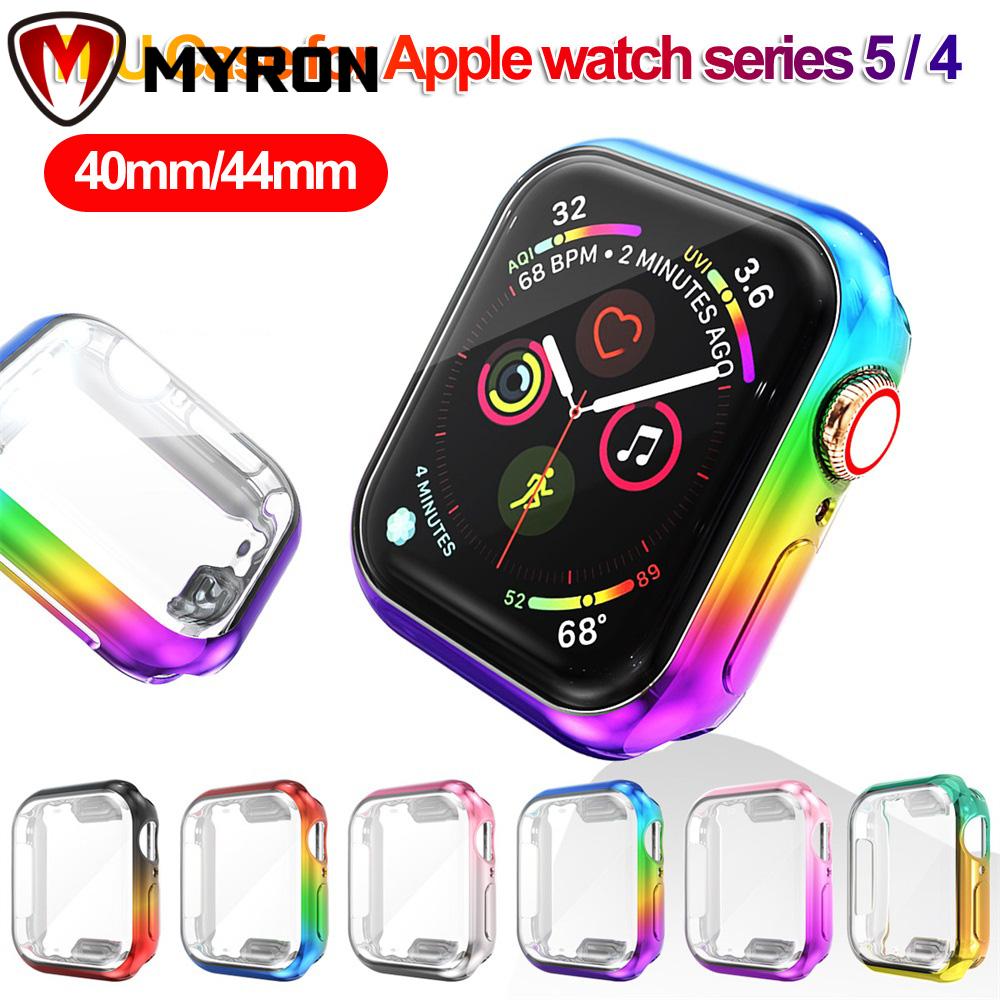 Ốp Tpu Trong Suốt Bảo Vệ Màn Hình Cho Đồng Hồ Thông Minh Iwatch 40mm 44mm