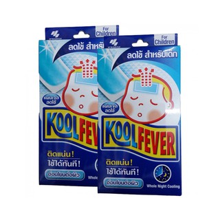 Koolfever Miếng dán hạ sốt hộp 8 gói x 2 miếng