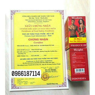 Thuốc tăng cân Indonesia