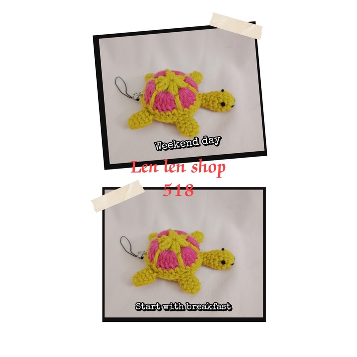 móc khóa bằng len hình con rùa | Shopee Việt Nam