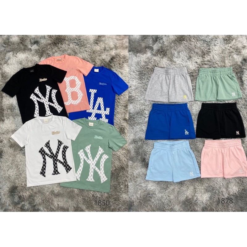 | Ảnh Thật | Áo Yankee Đen Trắng Logo Trước