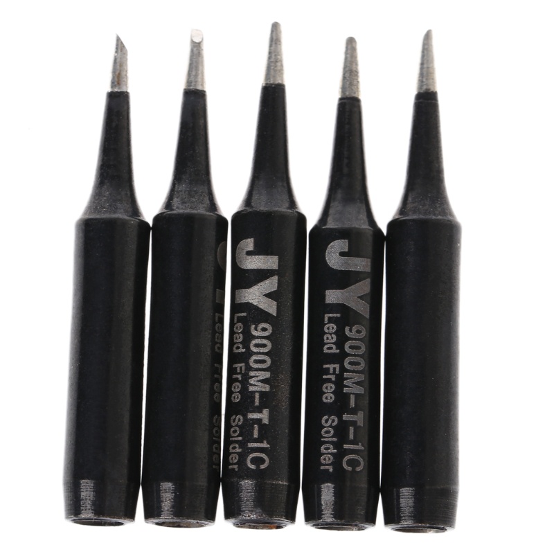 Set 5 Đầu Mũi Hàn 900M-T-1C Bằng Đồng Thau Cao Cấp