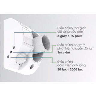 [CHÍNH HÃNG] Đui đèn cảm biến Rạng Đông