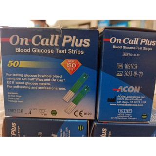 Que thử đường oncall plus đóng lọ 25 que