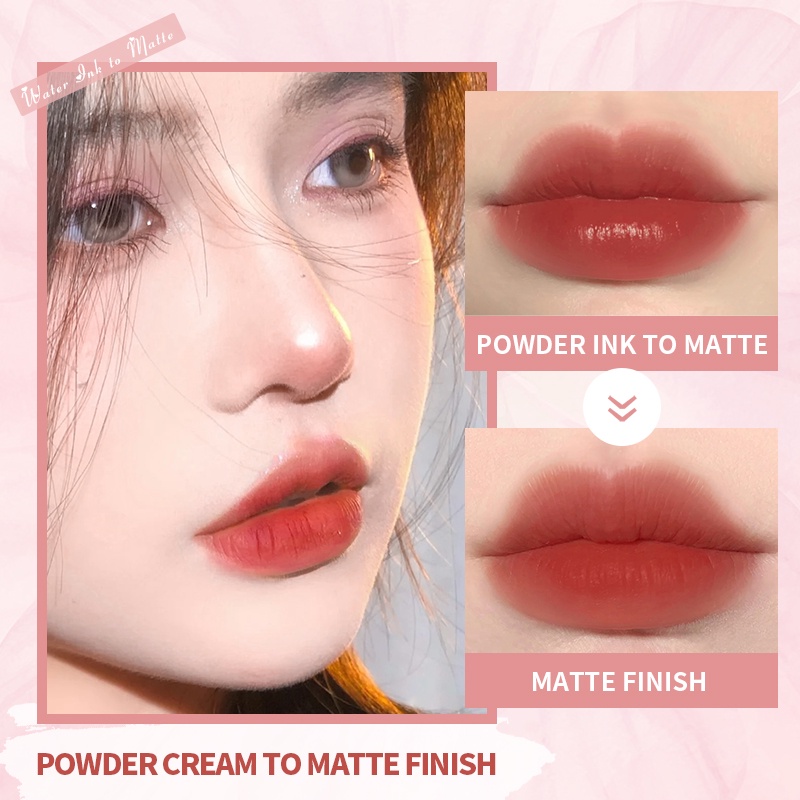 Son bóng Bayfree Kết cấu Son kem lì Không dính Velvet Lip Tint Chất son lì mịn lâu trôi