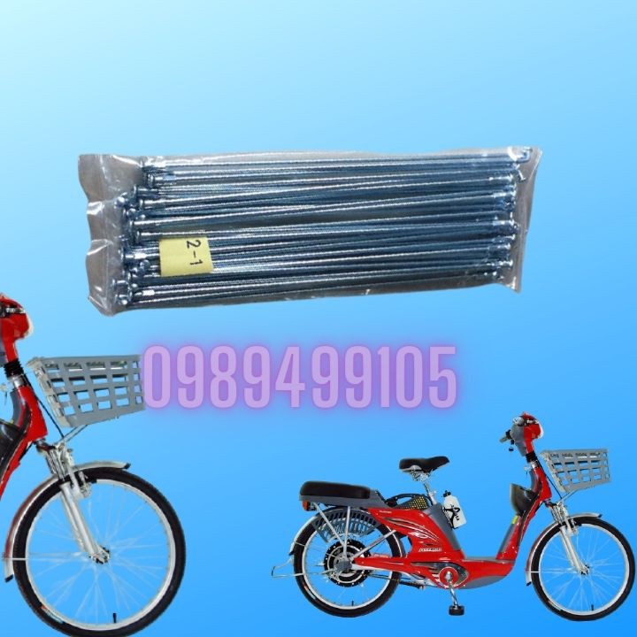 Căm 21cm niềng trước xe đạp điện vành 22 inch