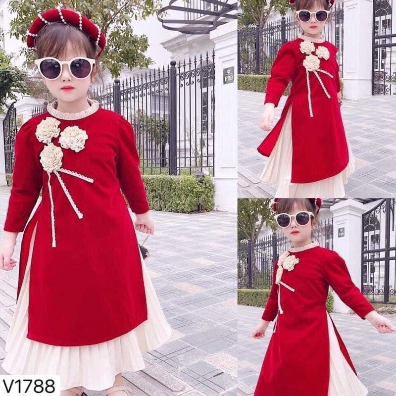 Áo dài mẹ và con