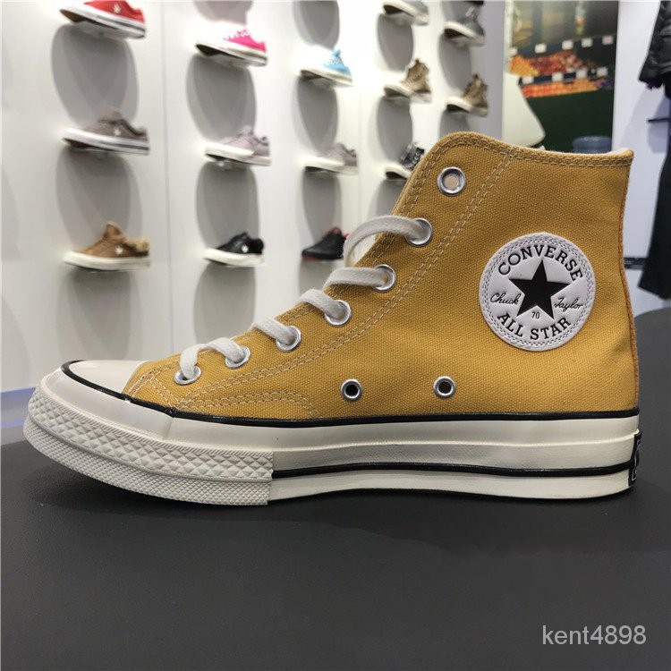 SAMSUNG Giày Thể Thao Converse / 1970 Vải Canvas Màu Vàng Thời Trang Cao Cấp Cho Nam Và Nữ