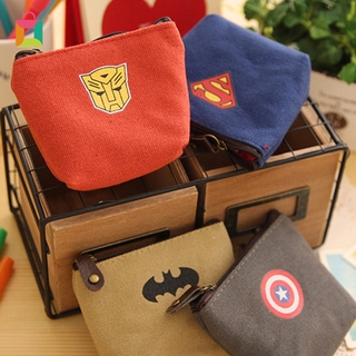 Ví đựng tiền xu bằng vải canvas thiết kế độc đáo cá tính