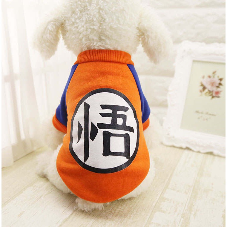 Áo cam chữ hán Sogoku cho chó mèo