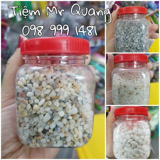 Sỏi nhỏ làm mô hình, nguyên liệu làm mô hình, sỏi dăm, đá dăm, nguyên liệu handmade