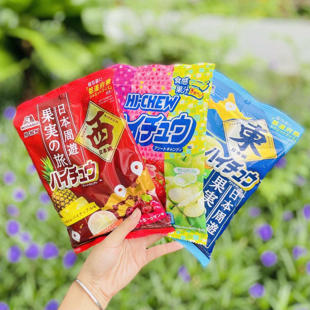 KẸO MỀM HI-CHEW MORINAGA VỊ TRÁI CÂY NỘI ĐỊA NHẬT BẢN