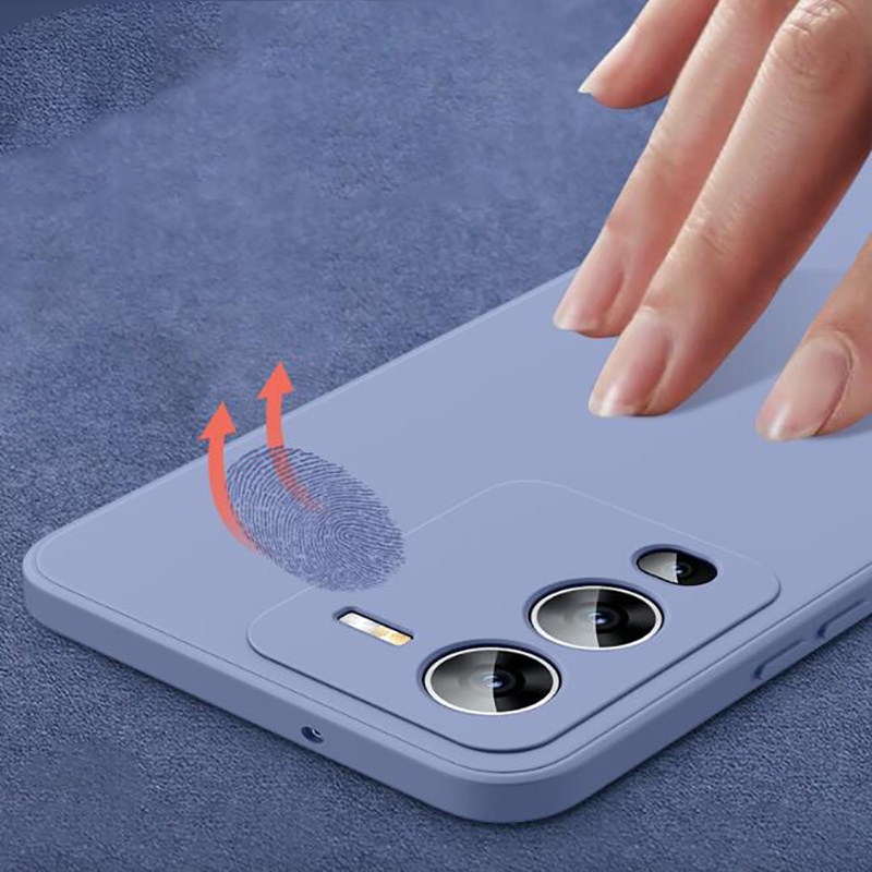 Ốp Điện Thoại Silicon Mềm Dẻo Siêu Mỏng Bảo Vệ Camera Dành Cho VIVO V25 Pro Phiên Bản 5G