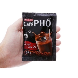 CÀ PHÊ PHỐ SỮA ĐÁ GÓI LẺ/MAC COFFEE 24gr