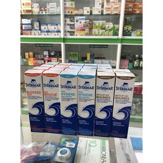 Dung dịch muối biển xịt mũi Sterimar Pháp 50ml
