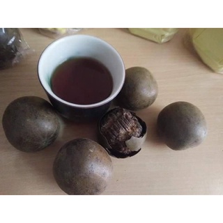 1kg quả la hán khô (khoảng 65 quả) pha nước uống