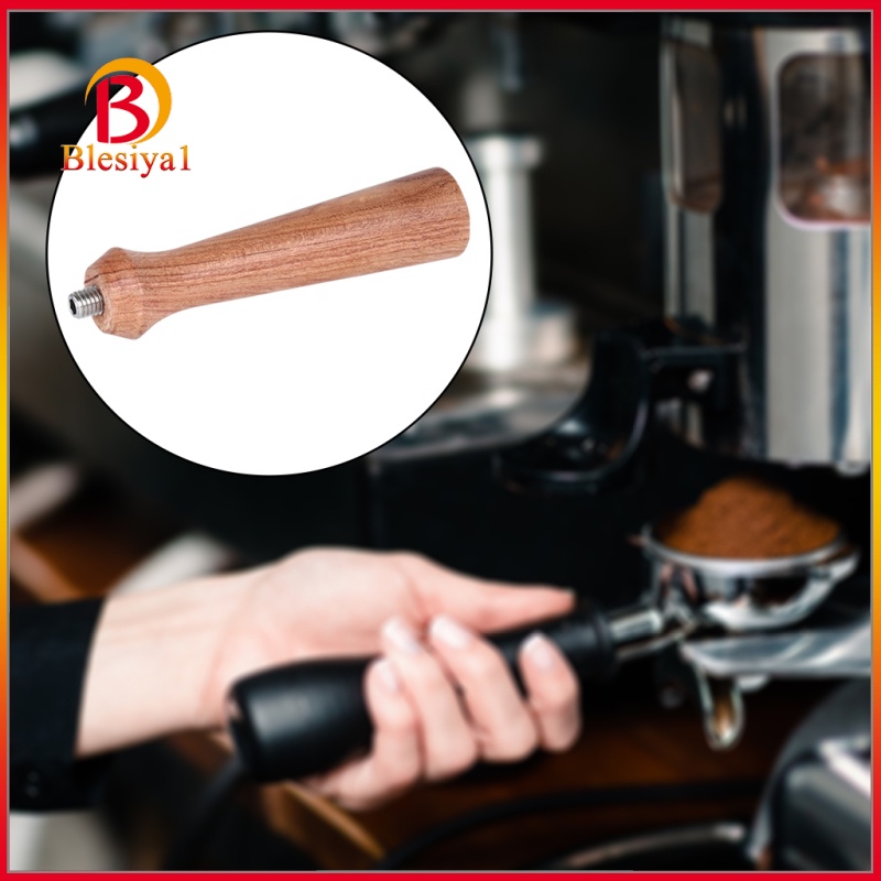 (Blesiya1) Tay Cầm Bằng Gỗ Cho Máy Pha Cà Phê 140mm