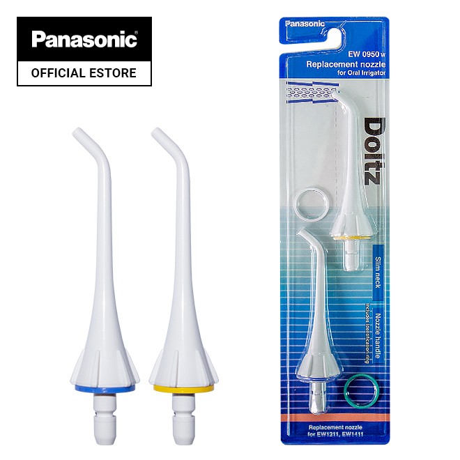 [MÃ COSPANA5 GIẢM 10% ĐƠN 600K] Combo Máy Tăm Nước Panasonic Cầm Tay Dùng Pin Sạc EW1211 và đầu thay thế EW0950W005