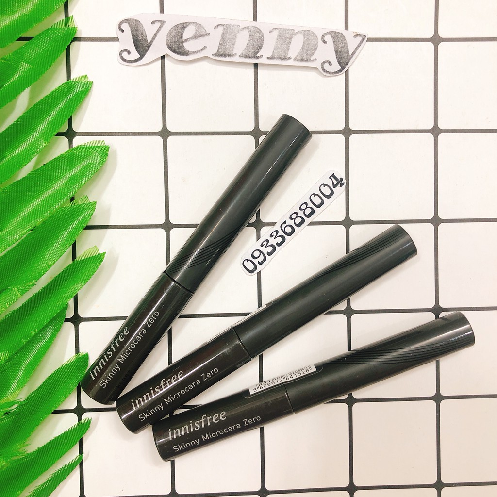 Mascara Siêu Mảnh Chống Trôi Innisfree Skinny Microcara Zero