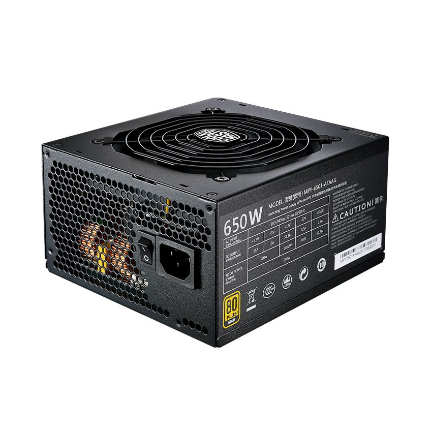 Nguồn máy tính Cooler Master MWE V2 230V 650 650W Plus Bronze