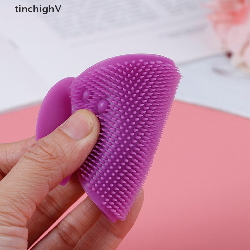 Miếng Silicone Rửa Mặt Tẩy Tế Bào Chết Loại Bỏ Mụn Đầu Đen
