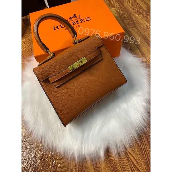Túi Hermes Kelly super size 20cm - Túi Hermes hàng đẹp đứng form