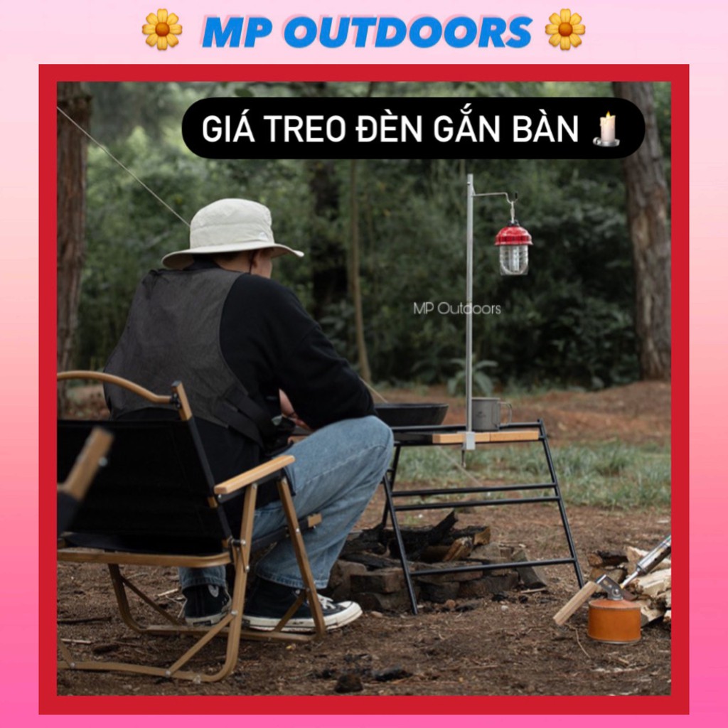 GẬY GIÁ TREO ĐÈN GẤP GỌN GẮN BÀN NH20PJ001 NH20PJ003 NATUREHIKE DU LỊCH DÃ NGOẠI CẮM TRẠI CAMPING OUTDOOR