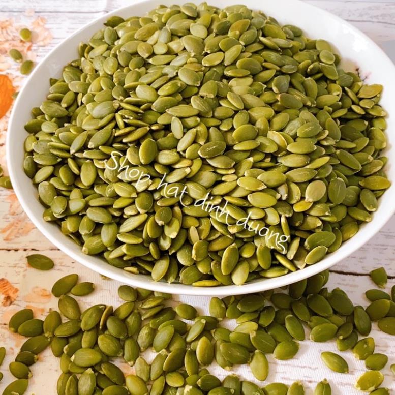 Nhân hạt bí xanh sấy chín nguyên vị 500g