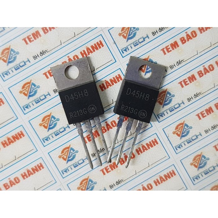 [Combo 3 chiếc] D45H8, D45 H8 Transistor PNP 10A 80V 50W TO-220