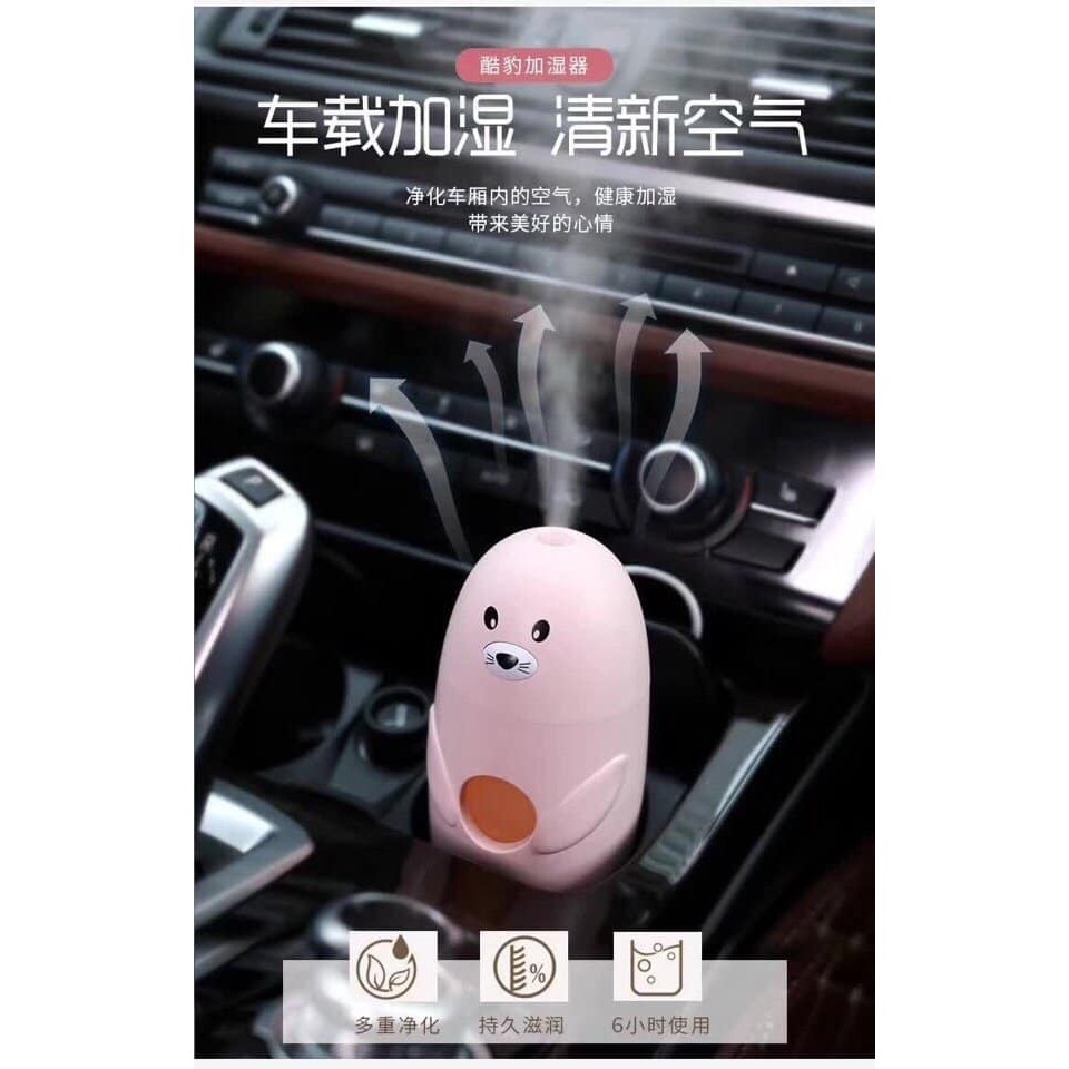 Phun sương tạo ẩm hình gấu ( màu ngẫu nhiên )