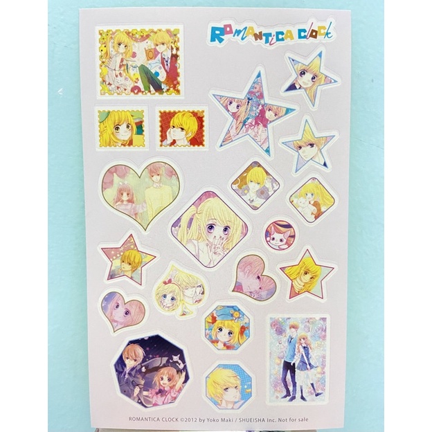 Sticker Romantica Clock