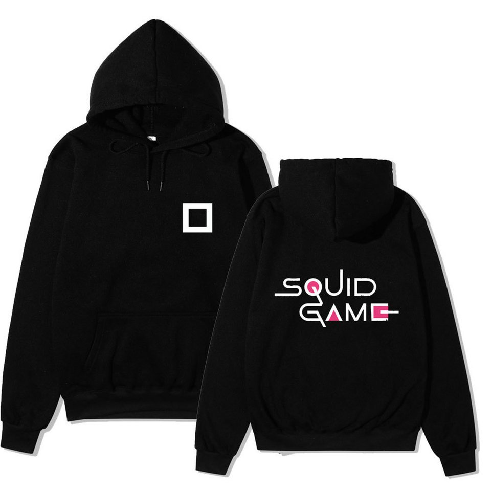 Áo hoodie cổ đứng thời trang cho Squid Game TV