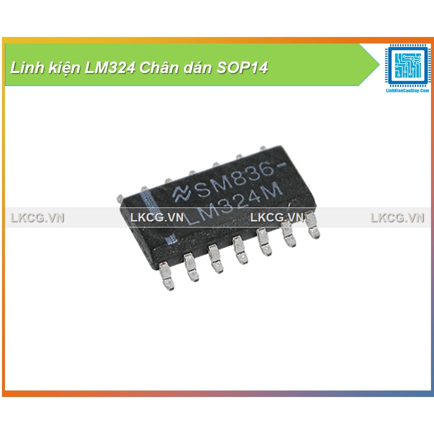 Linh kiện LM324 Chân dán SOP14
